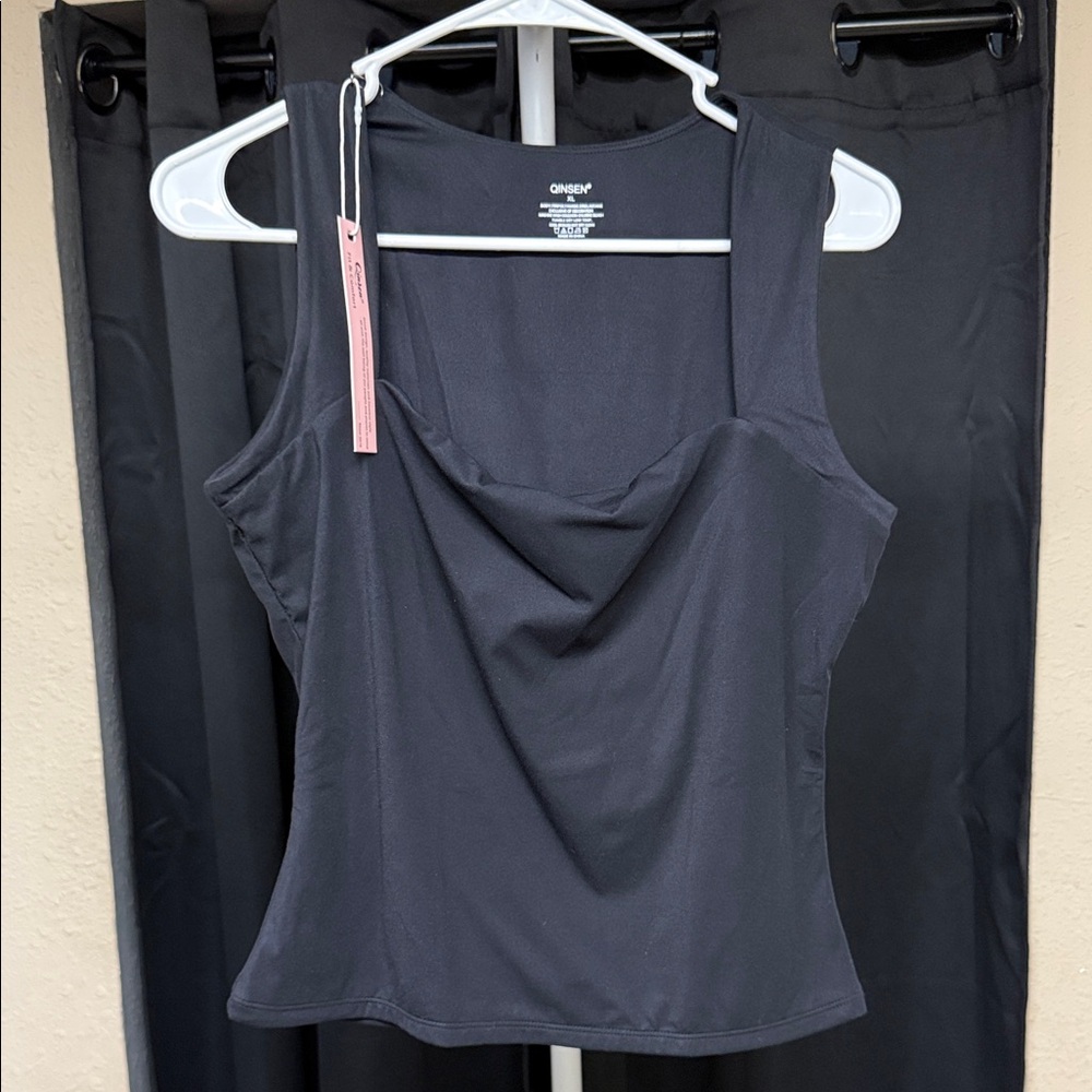 Chico's Elegant Black Tank Top PTP 20